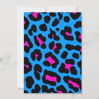 Corey Tiger 80s Manchas de Leopardo (Azul)