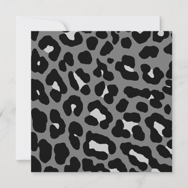 Corey Tiger 80s Manchas de Leopardo (Gris) (Anverso)