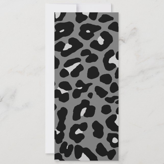 Corey Tiger 80s Manchas de Leopardo (Gris) (Anverso)