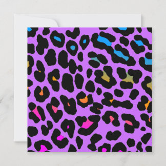 Corey Tiger 80s Manchas de Leopardo (Púrpura)