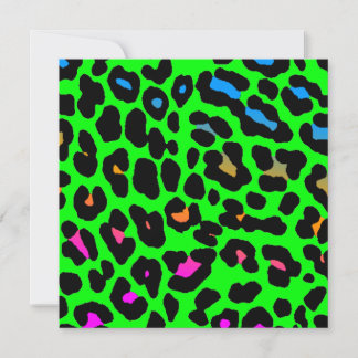 Corey Tiger 80s Manchas de Leopardo (Verde)