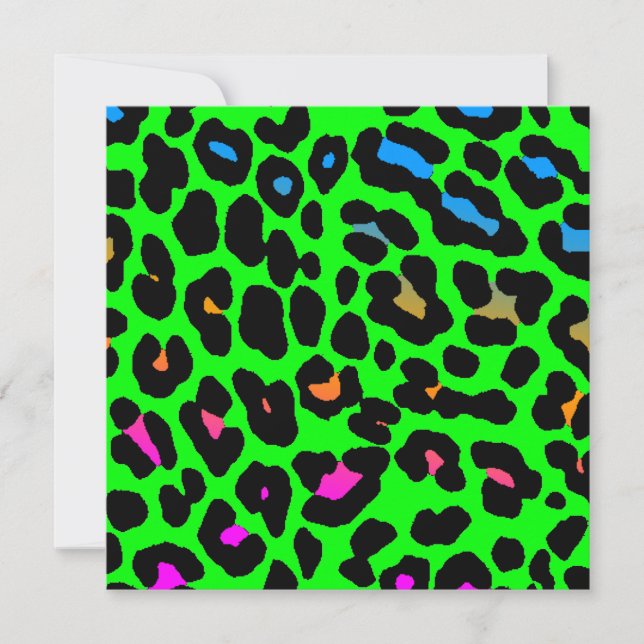 Corey Tiger 80s Manchas de Leopardo (Verde) (Anverso)