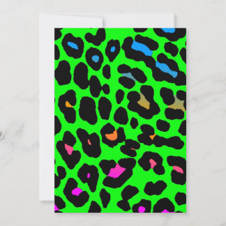 Corey Tiger 80s Manchas de Leopardo (Verde)