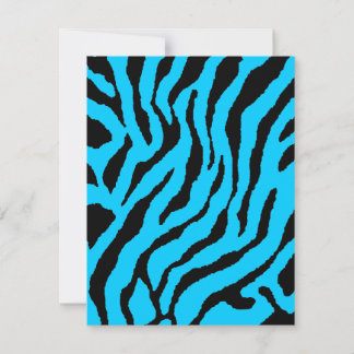 Corey Tiger 80s Rayas de Tigre (Azul)