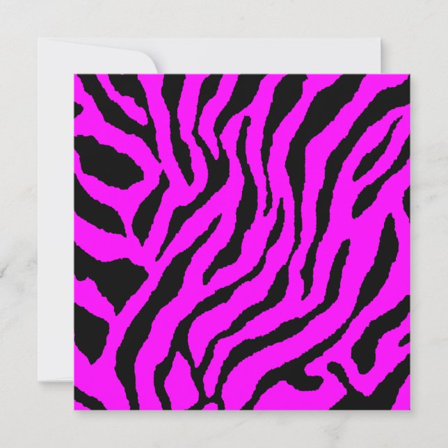 Corey Tiger 80s Rayas de Tigre (Rosa) (Anverso)