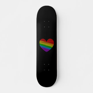 Corey Tiger 80s Skateboard Corazón de Raya de Arco