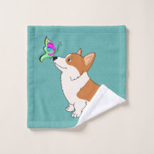 Corgi con la mariposa
