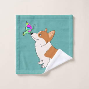 Corgi con la mariposa