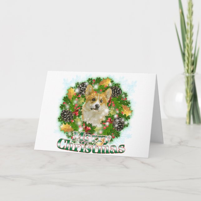 Corgi de las Felices Navidad (Anverso)