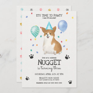 Corgi Deja A Los Perros Pintorescos Invitación Al