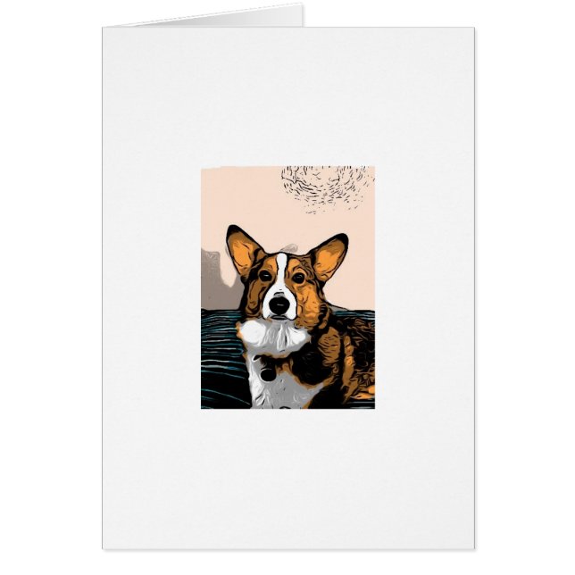Corgi del dibujo animado (Frente)