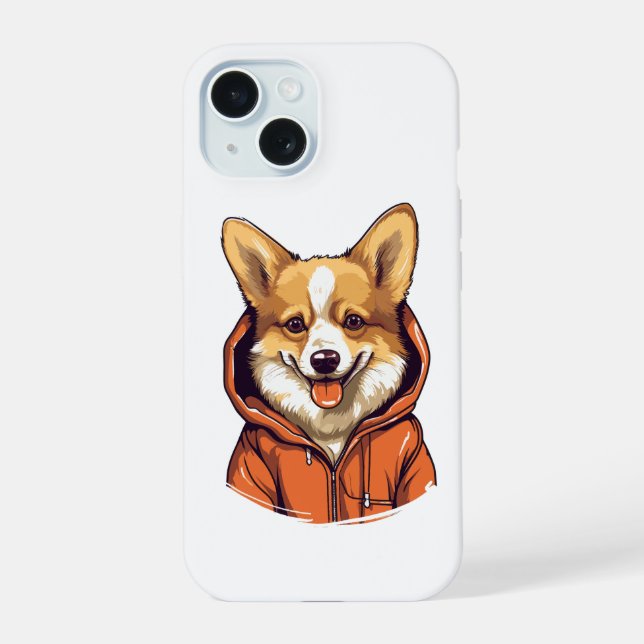 Corgi Divertido con Sudadera (Reverso )
