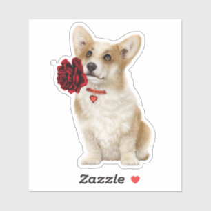 Corgi Dog Pegatina