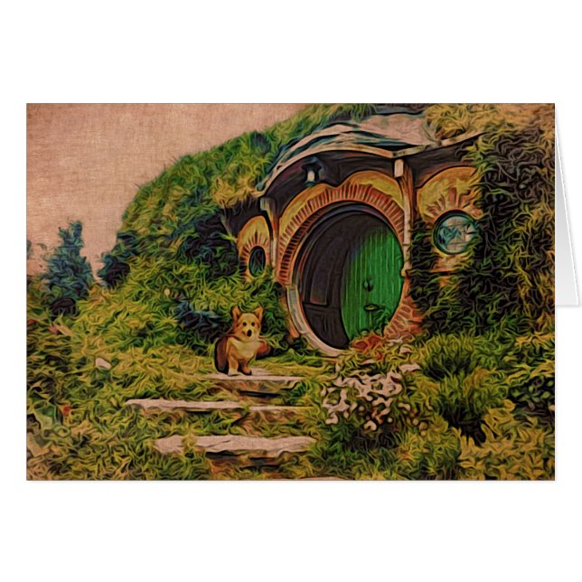 Corgi en Hobbiton (Anverso (Horizontal))