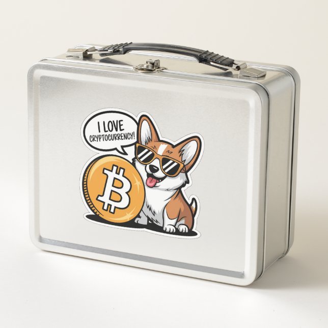 Corgi Genial Ama la Criptomoneda (Anverso)