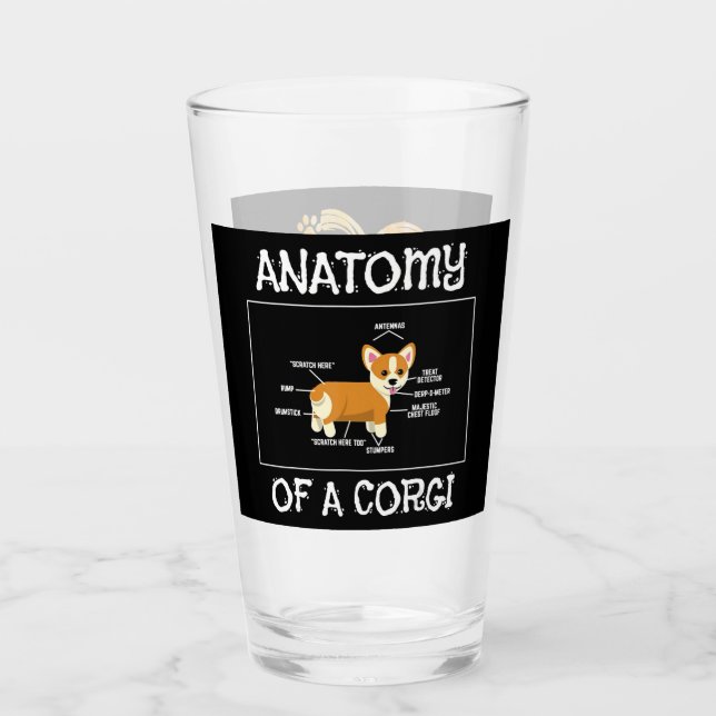 Corgi Gift | Corgi Curioso Perro Cuppy (Anverso)