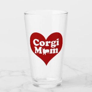 Corgi Mom Cute Red Heart