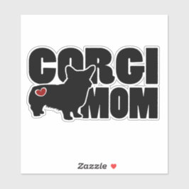 Corgi Mom - Decal / Pegatina para los amantes del 