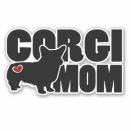 Corgi Mom - Decal / Pegatina para los amantes del 