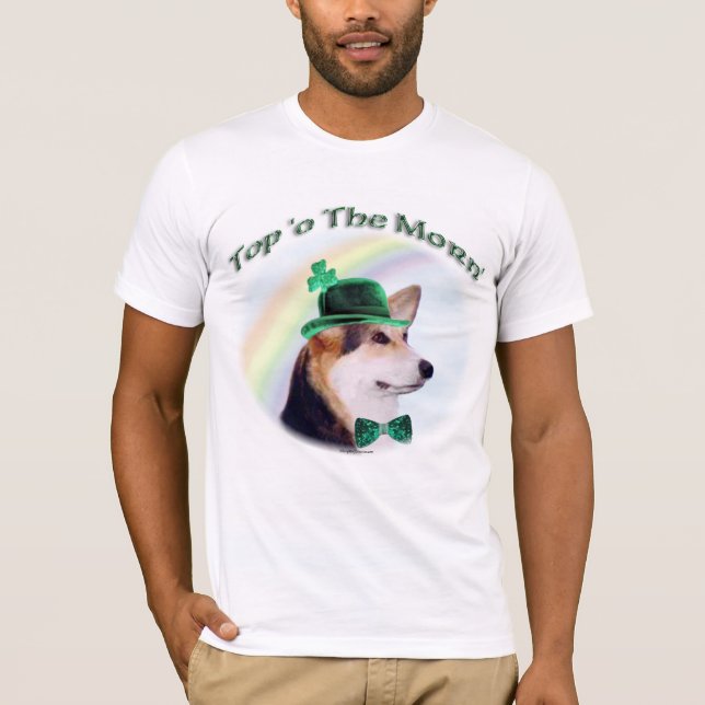 Corgi Top of the Morn'; Corgi St. Patrick's day (Anverso)