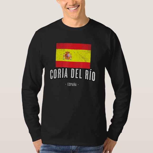 Coria Del Ro España Es Bandera Ciudad Top Bandera  (Anverso)