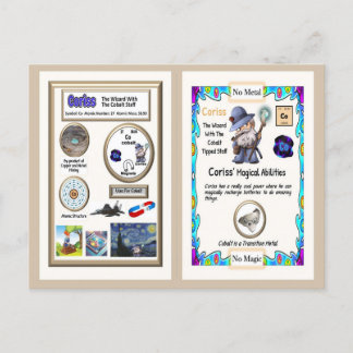 Coriss - Tarjeta de venta de cobalto