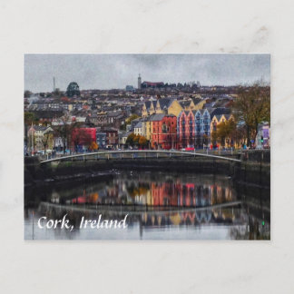 Cork Ireland, colores en la postal de invierno