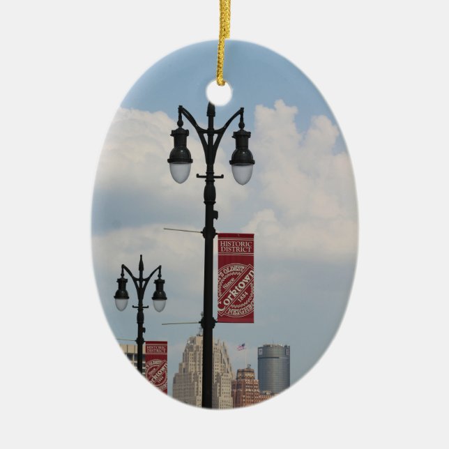 Corktown, Detroit, Ornamento de Michigan (Frente)