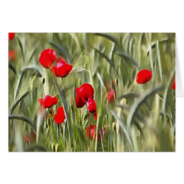 Corn Poppies (Anverso (Horizontal))