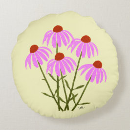 Cornalles morados Almohada redonda