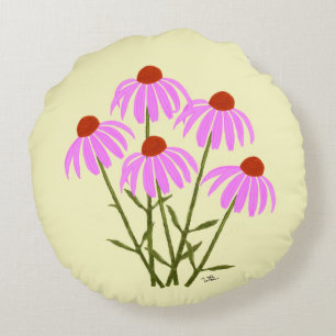 Cornalles morados Almohada redonda