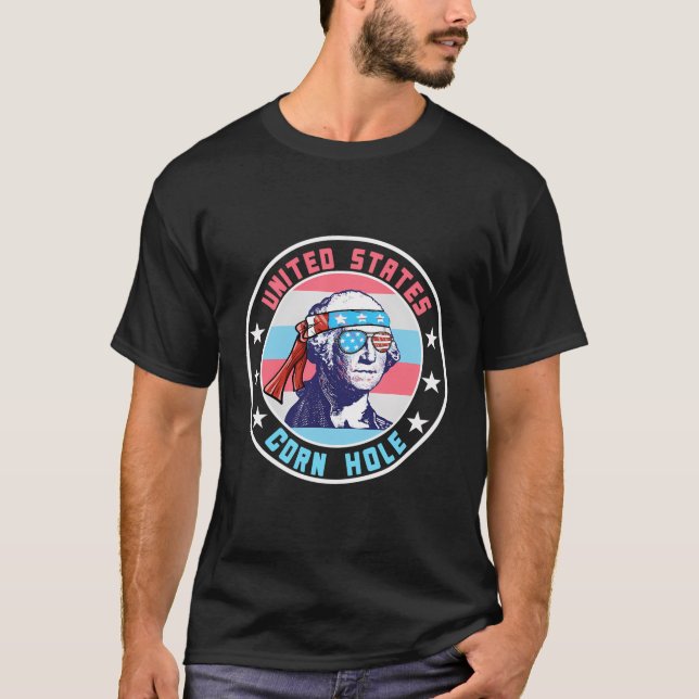 Cornhole Team Camisetas Usa Cornhole (Anverso)