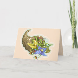 CORNUCOPIA BLANK - TARJETA DE TODA OCASIÓN