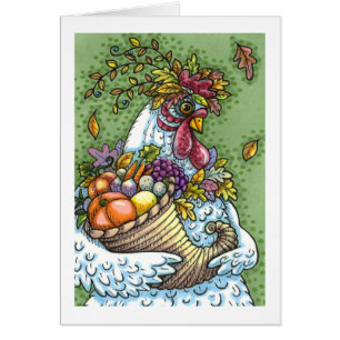 CORNUCOPIA HEN, GRACIAS AL POLLO HARVEST Blank