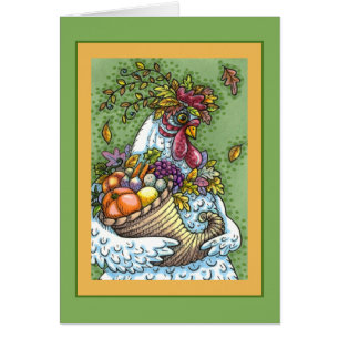 CORNUCOPIA HEN, GRACIAS AL POLLO HARVEST Blank