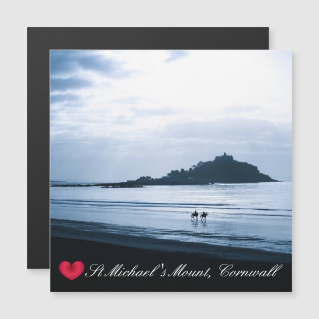 Cornwall de Monte St Michaels personalizado + Caba (Anverso/Reverso)