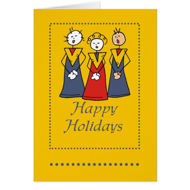 Coro de vacaciones felices (Frente)