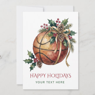 Coroa de baloncesto Navidad