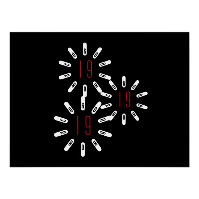 CORONA 19 HOAX Poster (Anverso)