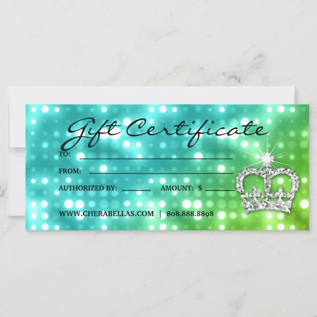 Corona de 232 Navidades con certificado de regalo  (Anverso)