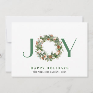 Corona de abetos con piñas de JOY Navidad