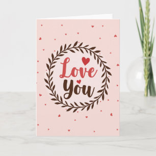 Corona de Amor Tarjeta Más Dulce