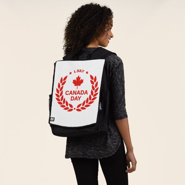 Corona de Día de Canadá Mochila #3 (Puesto)