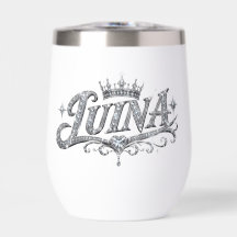 Corona de diamantes de lujo personalizada LUINA