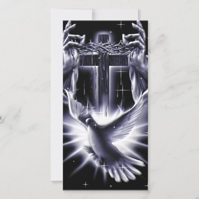 Corona de Jesucristo de los dientes y la paloma (Anverso)