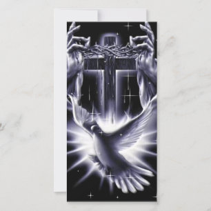 Corona de Jesucristo de los dientes y la paloma