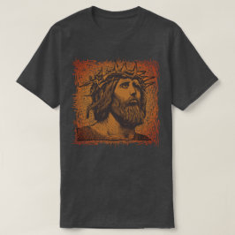 Corona de Jesús de Thorns Audaz camiseta gráfica