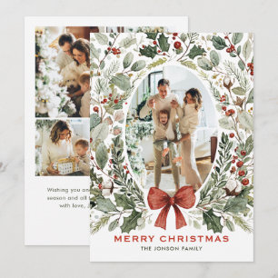 Corona de Navidad boho country funky 5 Foto