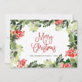 Corona de Navidad de Bayas Festivas de Acebo Salud