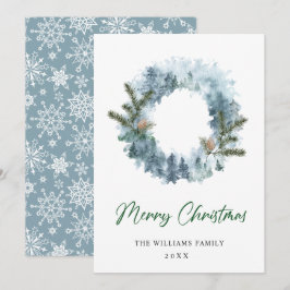 Corona de Navidad de Bayas Navideñas Festivas